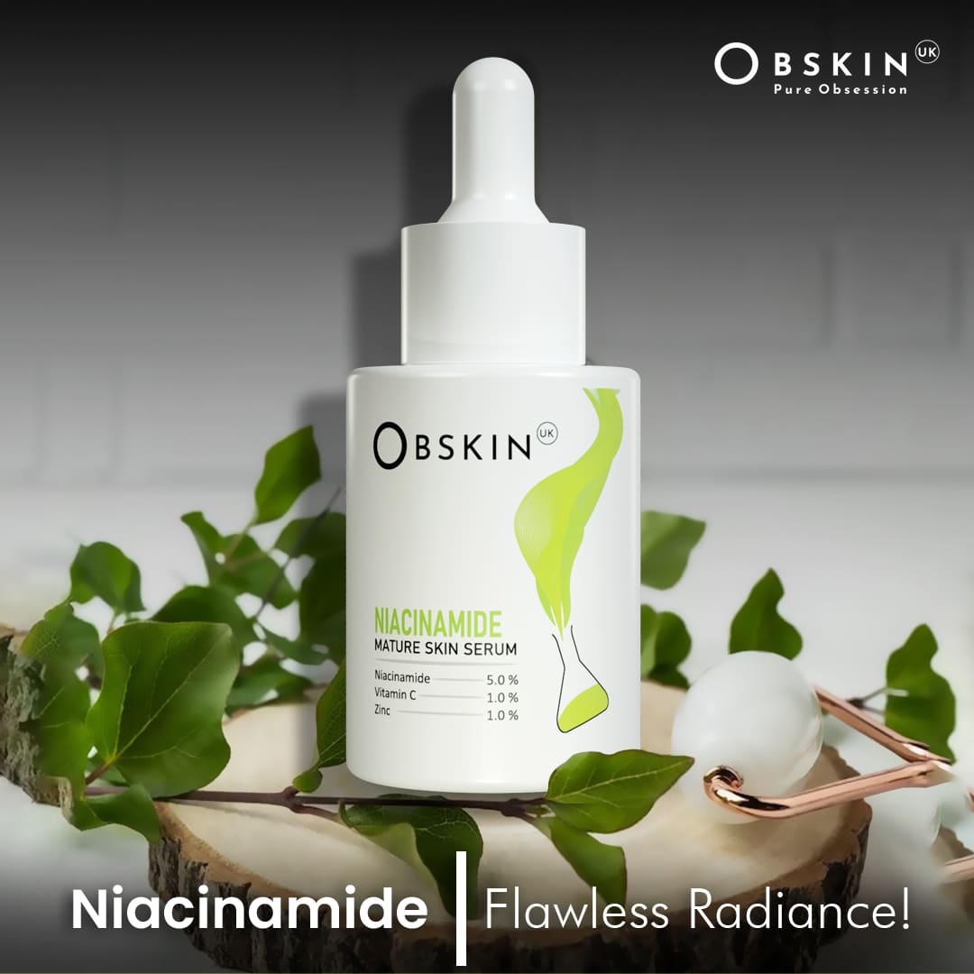 Obskin Niacinamide 5 Serum Revitalize Mature Skin in Pakistan Skincare Guide obskinuk
