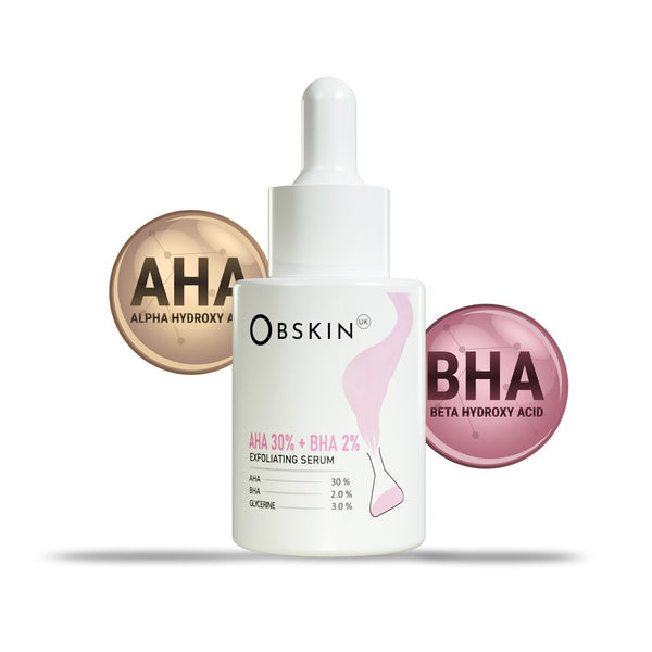 Buy Best AHA 30% + BHA 2% Exfoliating Serum 30ml Online In Pakistan - Obskin UK