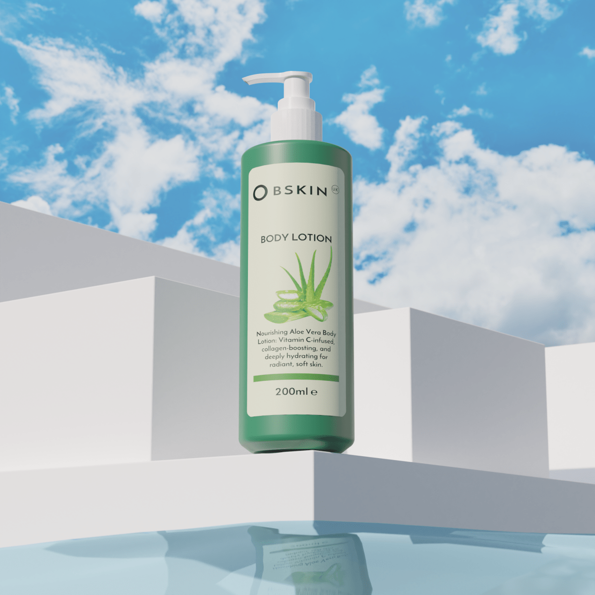Buy Best Obskin Aloe Vera Body Lotion 200ml Online In Pakistan - Obskin UK